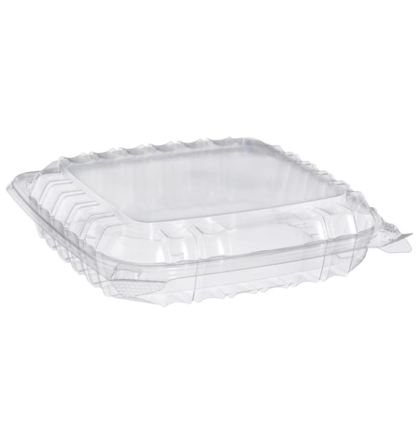 Tarrina Tapa Bisagra OPS 3 C. "Clear Seal" 335ml (250 Uds) Tarrina Tapa Bisagra OPS 3 C. "Clear Seal" 335ml (250 Uds)