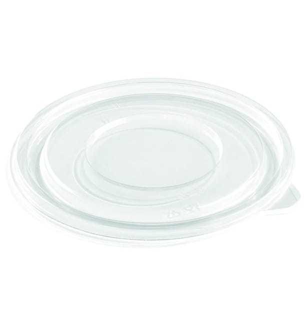 Tapa Plana de Plástico para Bol PET Ø230mm (100 Uds) Tapa Plana de Plástico para Bol PET Ø230mm (100 Uds)