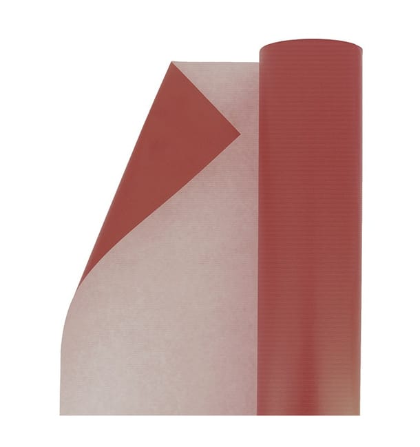 Rollo de Papel para Regalo Kraft Rojo 100 m (1 Ud) Rollo de Papel para Regalo Kraft Rojo 100 m (1 Ud)