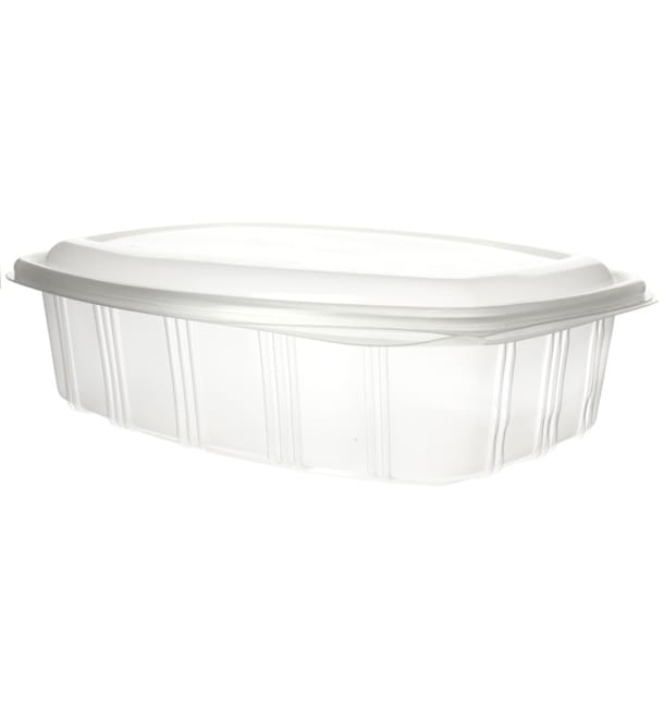 Tarrina Tapa Alta Bisagra PP 1500ml (200 Uds) Tarrina Tapa Alta Bisagra PP 1500ml (200 Uds)