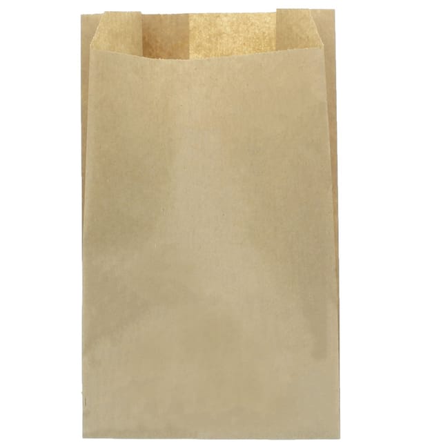 Bolsa de Papel Kraft 22+12x36cm (250 Unidades) Bolsa de Papel Kraft 22+12x36cm (250 Unidades)