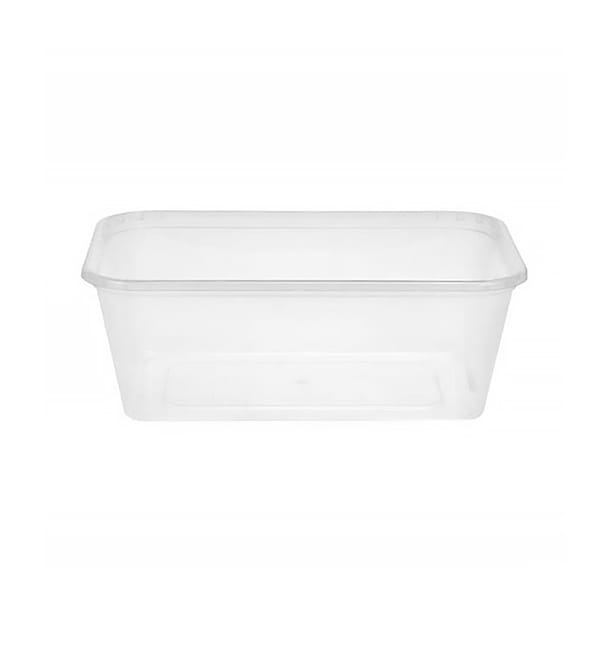 Tarrina Plastico Rectangular PP 750 ml (50 Uds) Tarrina Plastico Rectangular PP 750 ml (50 Uds)