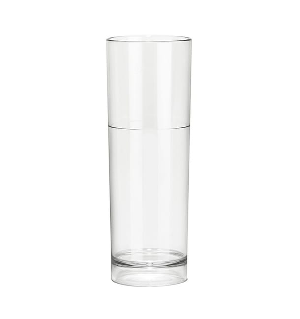 Vaso Reutilizable SAN Tumbler Transparente 200ml (6 Uds) Vaso Reutilizable SAN Tumbler Transparente 200ml (6 Uds)