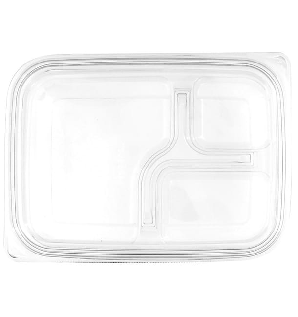 Tapa Plana Plástico para Envase PET 22x16cm (75 Uds) Tapa Plana Plástico para Envase PET 22x16cm (75 Uds)