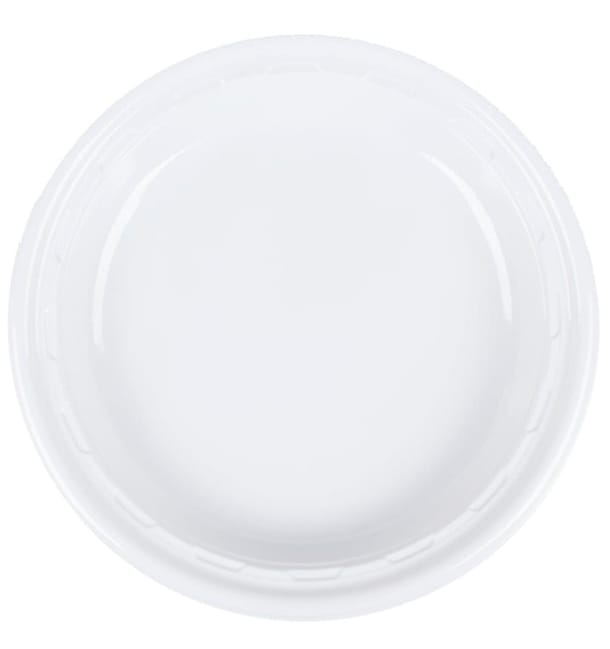 Plato de Plastico PS "Famous Impact" Blanco Ø280mm (500 Uds) Plato de Plastico PS "Famous Impact" Blanco Ø280mm (500 Uds)