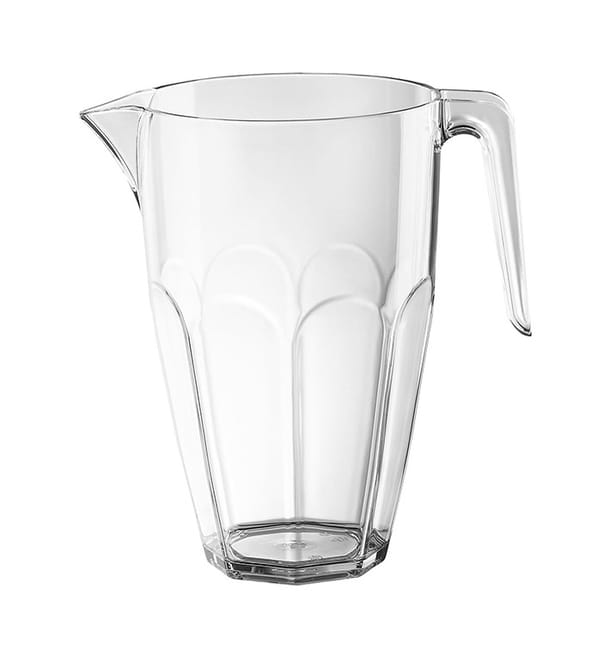 Jarra Reutilizable Transparente SAN 2250ml (1 Ud) Jarra Reutilizable Transparente SAN 2250ml (1 Ud)