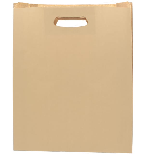 Bolsa Papel Hawanna Asas Troqueladas 70g 41+10x42cm (50 Uds)