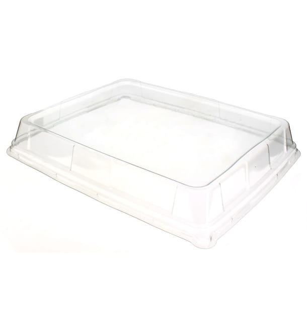 Tapa Alta de Plastico para Bandeja de 316x265mm (50 Uds) Tapa Alta de Plastico para Bandeja de 316x265mm (50 Uds)