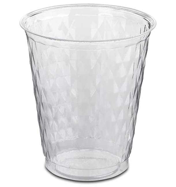 Vaso Plastico "Ruby" PS Cristal 250ml (50 Uds)