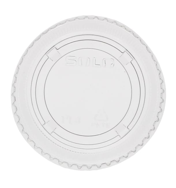 Tapa Plana Cerrada PET Cristal Ø7,3cm (2500 Uds) Tapa Plana Cerrada PET Cristal Ø7,3cm (2500 Uds)