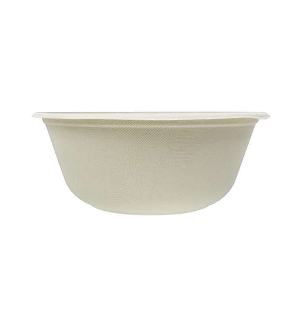 Bol de Caña de Azucar 1400ml Ø21x8cm (300 Uds) Bol de Caña de Azucar 1400ml Ø21x8cm (300 Uds)