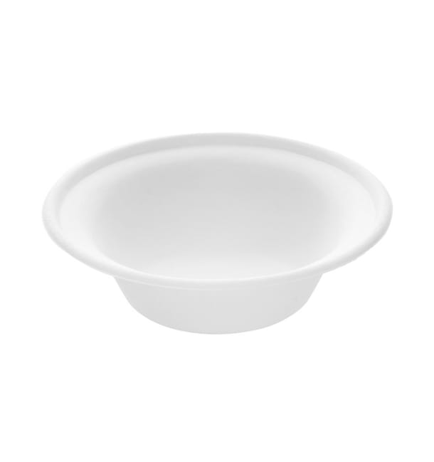 Bol de Caña de Azucar Blanco 400ml (50 Uds) Bol de Caña de Azucar Blanco 400ml (50 Uds)