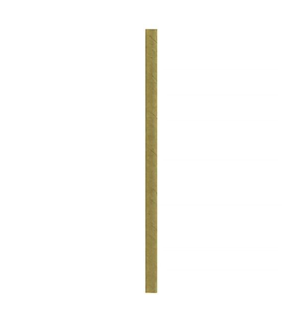 Pajita Recta de Papel Kraft Smoothie Ø8mm 24cm (3.000 Uds) Pajita Recta de Papel Kraft Smoothie Ø8mm 24cm (3.000 Uds)