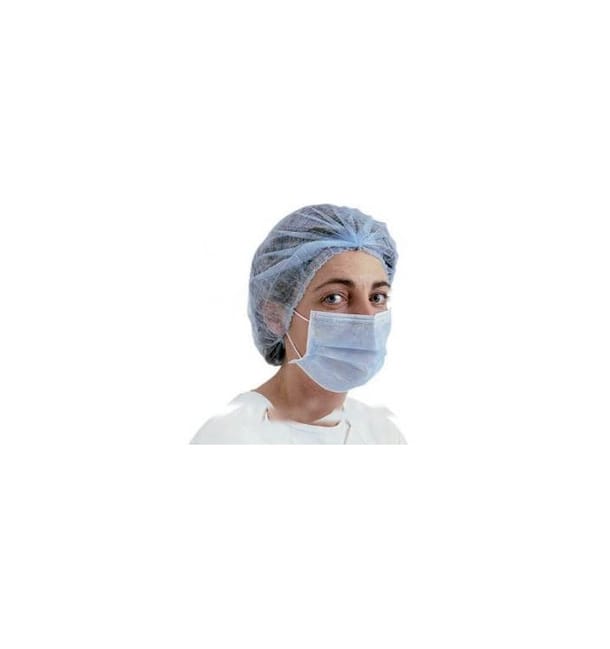 Mascarilla Rectangular con gomas TST Azul 2C (50 Uds) Mascarilla Rectangular con gomas TST Azul 2C (50 Uds)