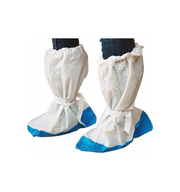 Cubrebotas en Polietileno Con Suela Reforzada (20 Uds) Cubrebotas en Polietileno Con Suela Reforzada (20 Uds)