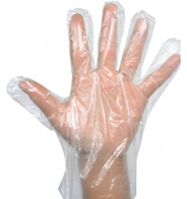 Guantes de Polietileno EVA Plegado Transparente (100 Pares) Guantes de Polietileno EVA Plegado Transparente (100 Pares)