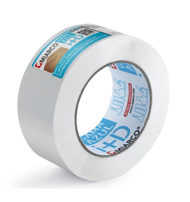 Cinta Adhesiva PP 4,8 cm x 132 m Blanca (1 Ud) Cinta Adhesiva PP 4,8 cm x 132 m Blanca (1 Ud)