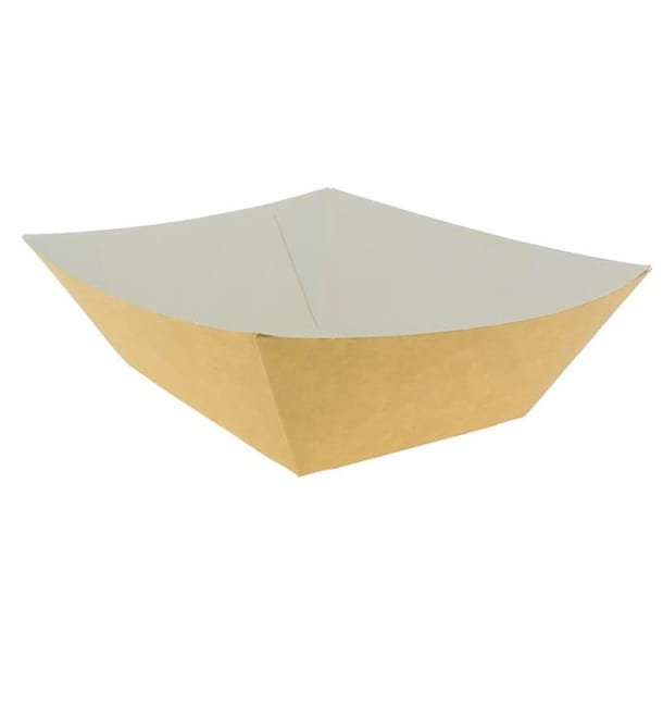 Barqueta 525ml Kraft 12,2x8x5,5cm (25 Uds) Barqueta 525ml Kraft 12,2x8x5,5cm (25 Uds)