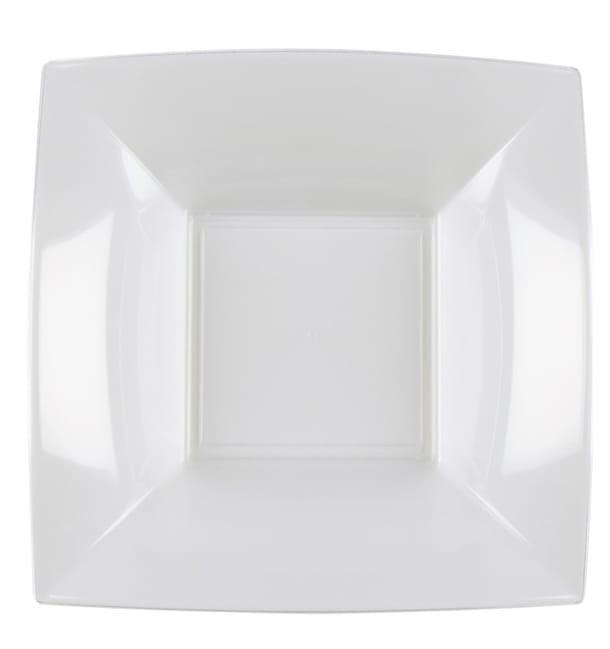 Plato Reutilizable Hondo Nice "Bio Based" Transp. 18cm (25 Uds) Plato Reutilizable Hondo Nice "Bio Based" Transp. 18cm (25 Uds)