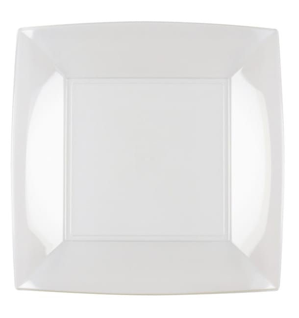 Plato Reutilizable Nice "Bio Based" Transp. 23cm (300 Uds) Plato Reutilizable Nice "Bio Based" Transp. 23cm (300 Uds)