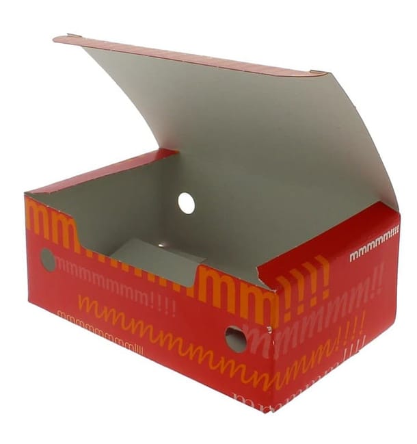 Caja Comida para Llevar Pequeña 115x72x43mm (750 Uds) Caja Comida para Llevar Pequeña 115x72x43mm (750 Uds)