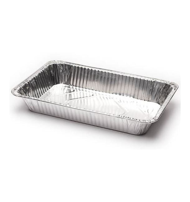 Bandeja de Aluminio 525x325mm 11450ml (10 Uds) Bandeja de Aluminio 525x325mm 11450ml (10 Uds)