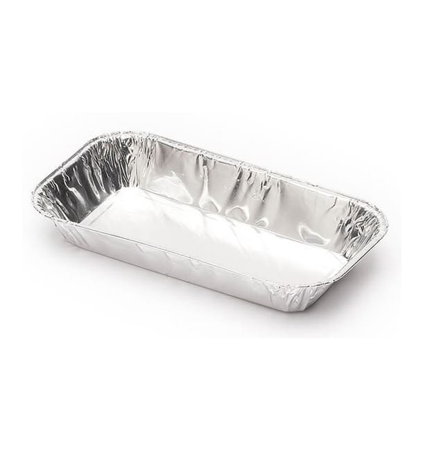 Bandeja de Aluminio 228x128mm 425ml (1500 Uds) Bandeja de Aluminio 228x128mm 425ml (1500 Uds)
