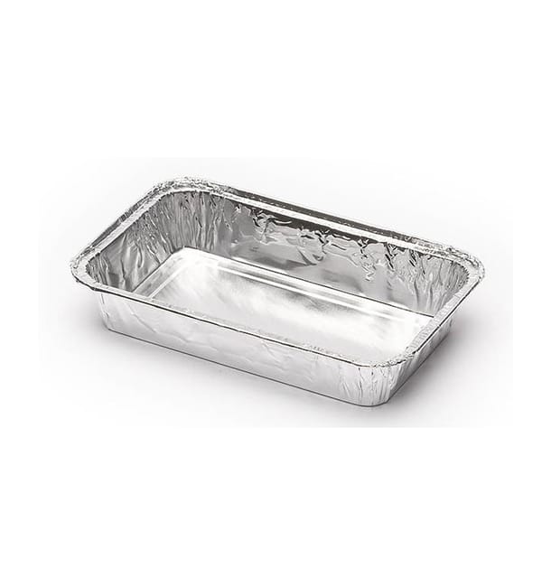 Bandeja de Aluminio 185x120mm 470ml (1300 Uds) Bandeja de Aluminio 185x120mm 470ml (1300 Uds)