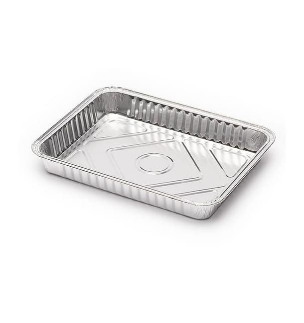 Bandeja de Aluminio 226x175mm 835ml (1000 Uds) Bandeja de Aluminio 226x175mm 835ml (1000 Uds)