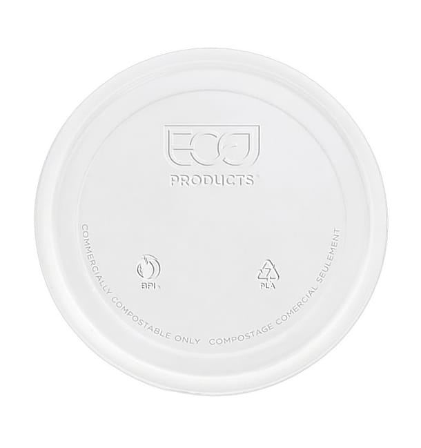 Tapa Tarrina Compostable PLA 235,355,470,940ml (50 Uds) Tapa Tarrina Compostable PLA 235,355,470,940ml (50 Uds)