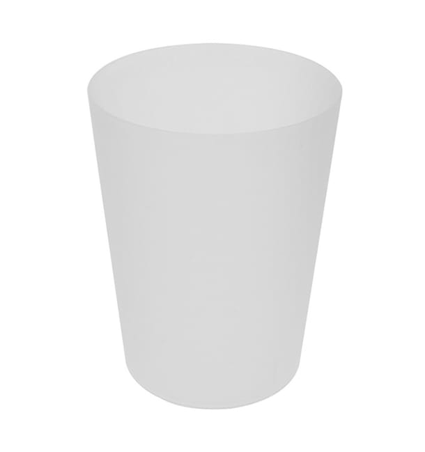 Vaso Reutilizable de Plástico PP Translúcido 900ml (210 Uds)