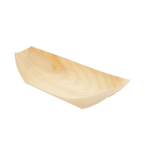 Bandeja de Hojuela de Pino 195x100x25mm (2000 Uds) Bandeja de Hojuela de Pino 195x100x25mm (2000 Uds)