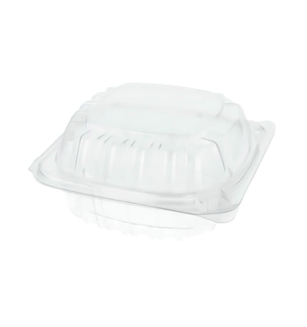 Tarrina Tapa Bisagra OPS "Clear Seal" 120ml (125 Uds) Tarrina Tapa Bisagra OPS "Clear Seal" 120ml (125 Uds)