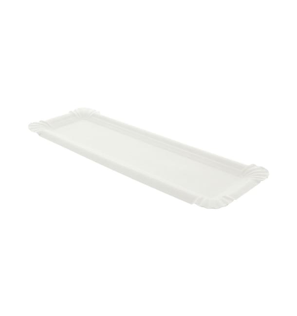 Bandeja de Cartón Hot Dog 23x8cm (250 Uds) Bandeja de Cartón Hot Dog 23x8cm (250 Uds)