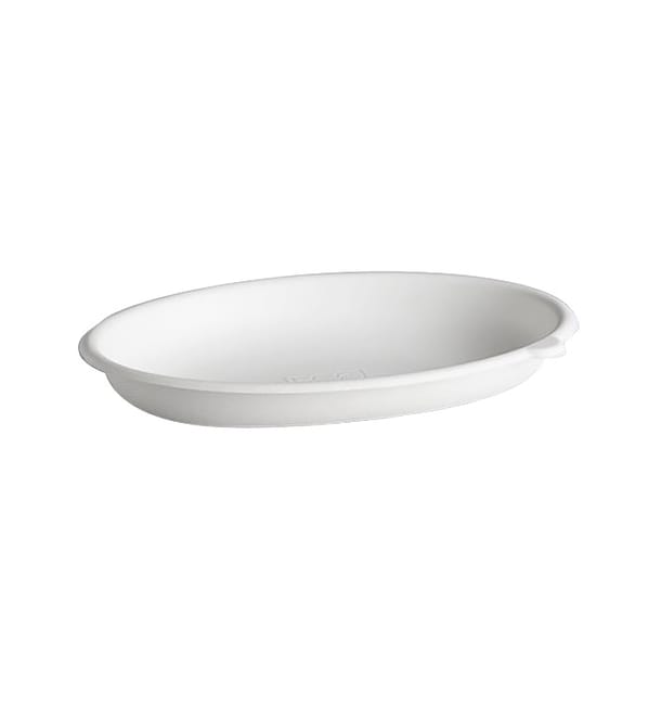 Envase Ecológico Oval Blanco 710ml (300 Uds) Envase Ecológico Oval Blanco 710ml (300 Uds)
