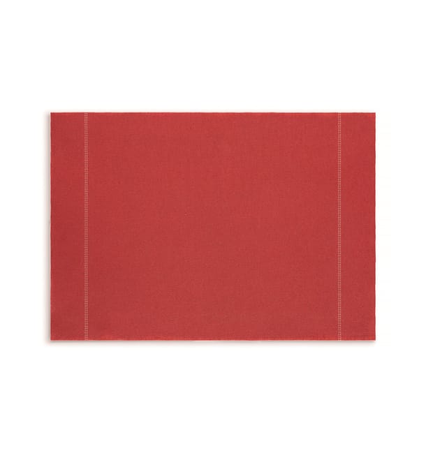 Mantel Individual "Day Drap" Rojo 32x45cm (12 Uds)