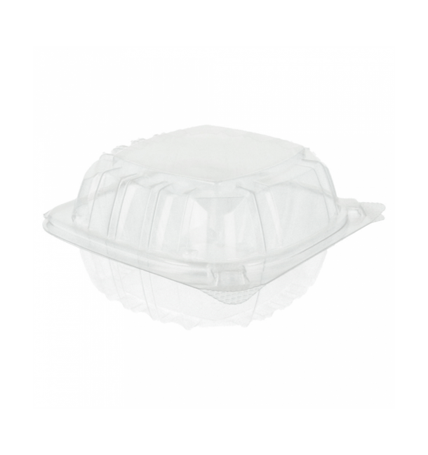 Tarrina Tapa Bisagra OPS "Clear Seal" 167ml (500 Uds) Tarrina Tapa Bisagra OPS "Clear Seal" 167ml (500 Uds)
