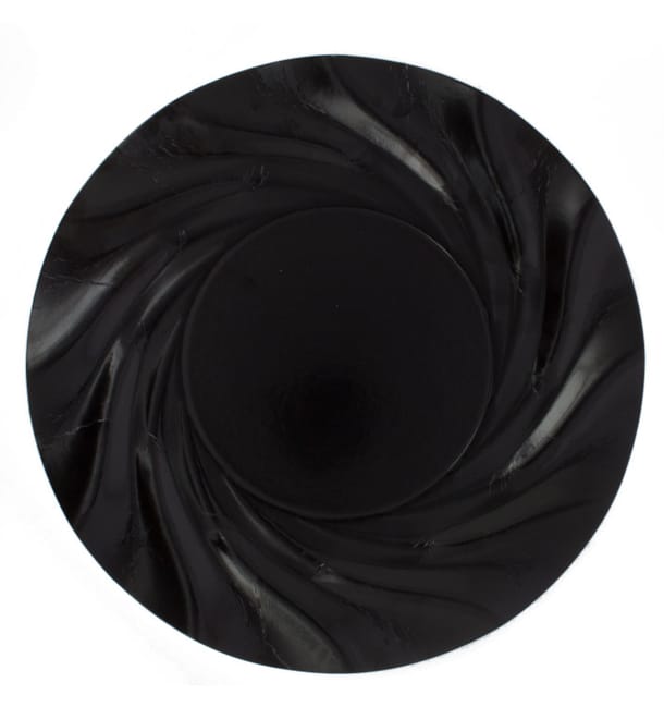 Plato de Carton Redondo Negro Acuario 350 mm (25 Uds) Plato de Carton Redondo Negro Acuario 350 mm (25 Uds)