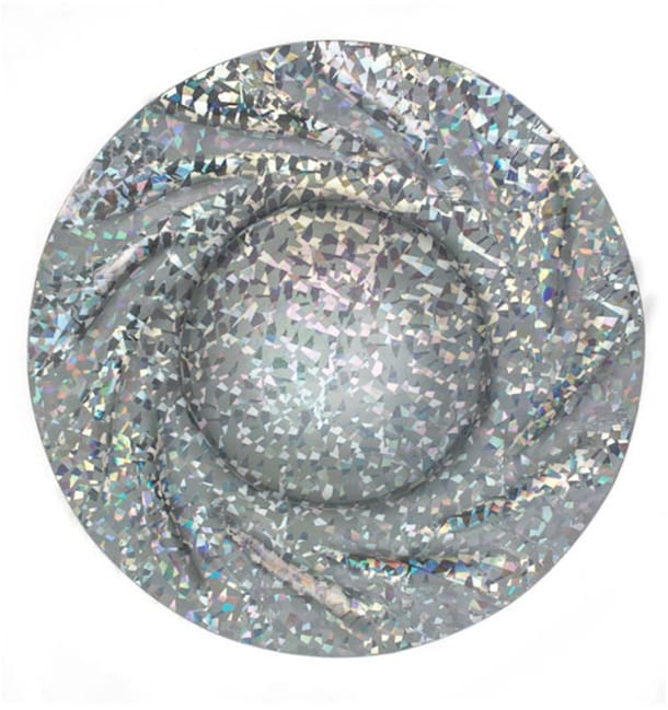 Plato de Carton Redondo Plata Gaudi Acuario 350 mm (100 Uds) Plato de Carton Redondo Plata Gaudi Acuario 350 mm (100 Uds)