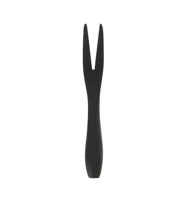 Mini Tenedor de Bambu Degustacion Negro 9 cm (500 Uds) Mini Tenedor de Bambu Degustacion Negro 9 cm (500 Uds)