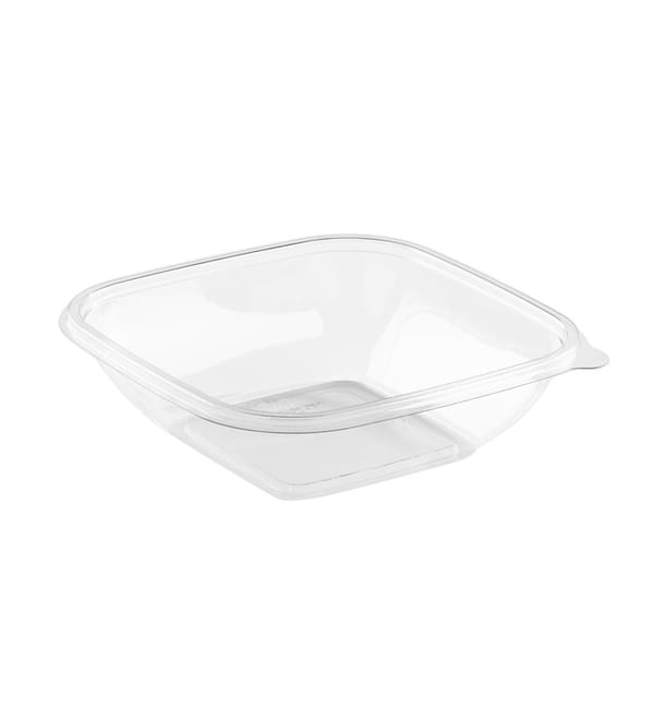 Bol de Plástico PET 750ml 175x175x50mm (50 Uds) Bol de Plástico PET 750ml 175x175x50mm (50 Uds)