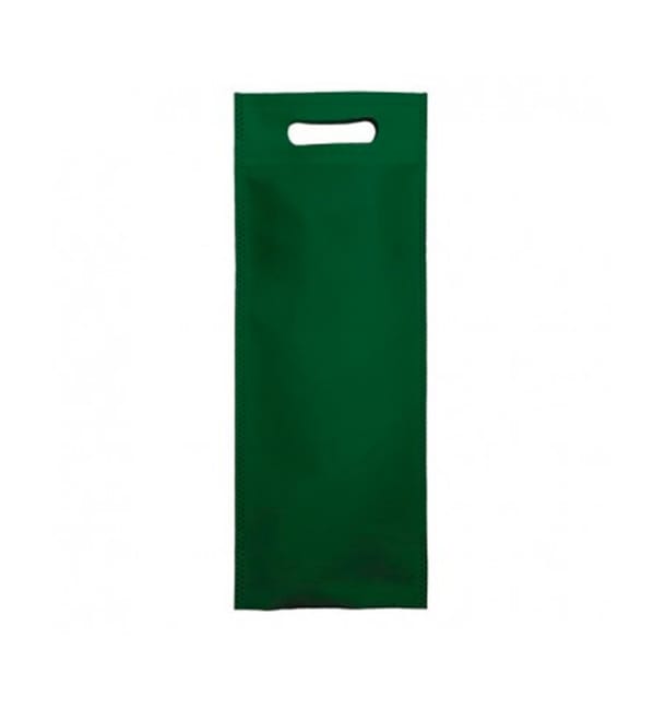 Bolsa Termosellada con Fuelle en Base Verde 17x40+10cm 80g (25 Uds) Bolsa Termosellada con Fuelle en Base Verde 17x40+10cm 80g (25 Uds)