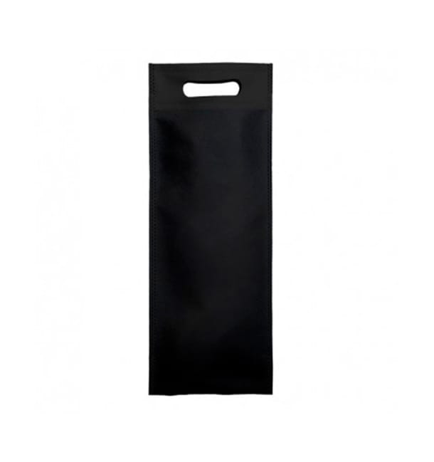 Bolsa Termosellada con Fuelle en Base Negro 17x40+10cm 80g (25 Uds) Bolsa Termosellada con Fuelle en Base Negro 17x40+10cm 80g (25 Uds)