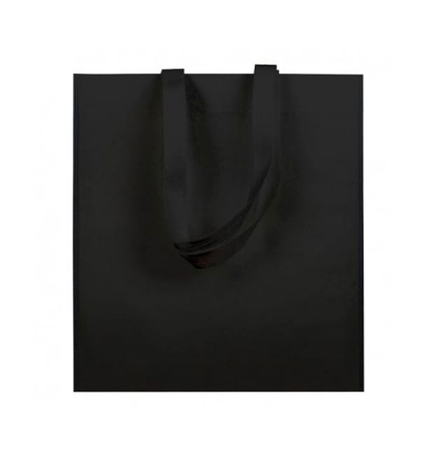 Bolsa Termosellada sin Fuelle Negro 38x42cm 80g (25 Uds) Bolsa Termosellada sin Fuelle Negro 38x42cm 80g (25 Uds)