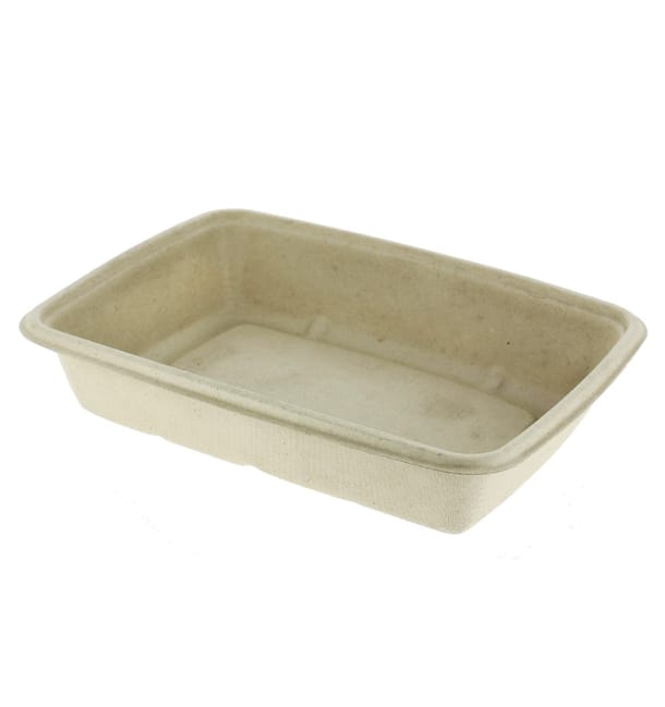 Envase Caña de Azúcar Rectangular 165x230x50mm (75 Uds) Envase Caña de Azúcar Rectangular 165x230x50mm (75 Uds)