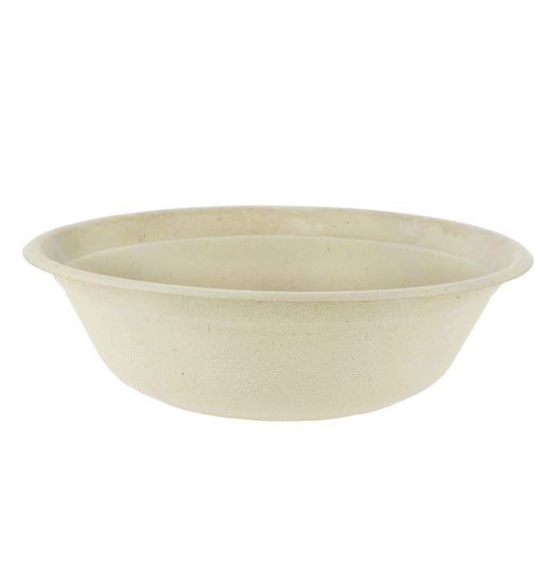 Bol de Caña de Azucar 1000ml Ø21cm (75 Uds) Bol de Caña de Azucar 1000ml Ø21cm (75 Uds)
