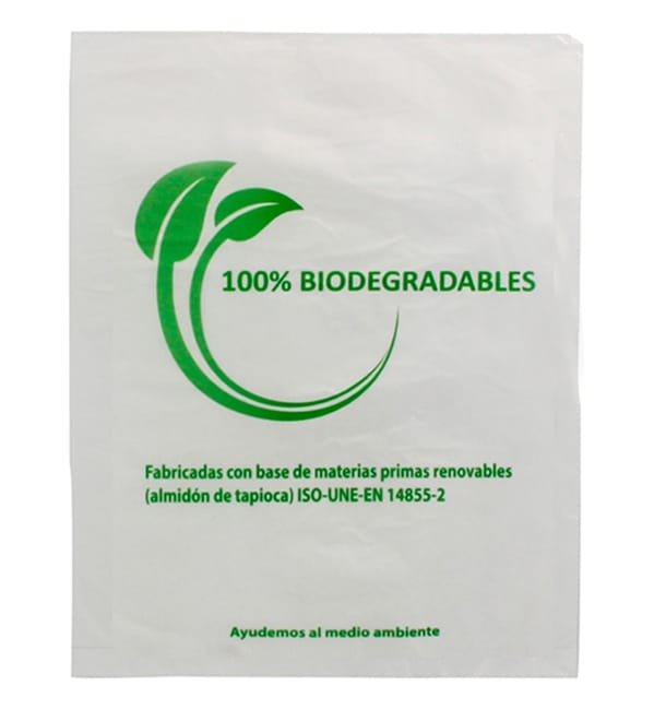 Bolsa Mercado 100% Biodegradable 35x48cm (100 Uds) Bolsa Mercado 100% Biodegradable 35x48cm (100 Uds)