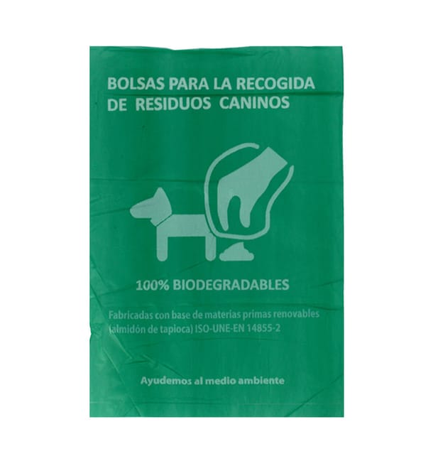 Bolsa Perro 100% Biodegradable 18x26cm (100 Uds) Bolsa Perro 100% Biodegradable 18x26cm (100 Uds)