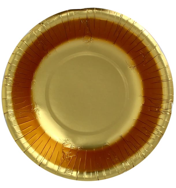 Bol de Cartón "Party" Oro Ø160mm (6 Uds) Bol de Cartón "Party" Oro Ø160mm (6 Uds)
