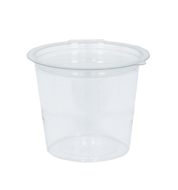 Tarrina Redonda Bisagra APET Transparente 125ml Ø70mm (81 Uds) Tarrina Redonda Bisagra APET Transparente 125ml Ø70mm (81 Uds)